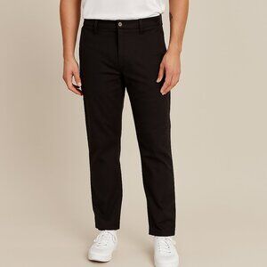 PacSun Men’s Black Slim Stretch Chino Pants – Straight Fit Casual 31x32